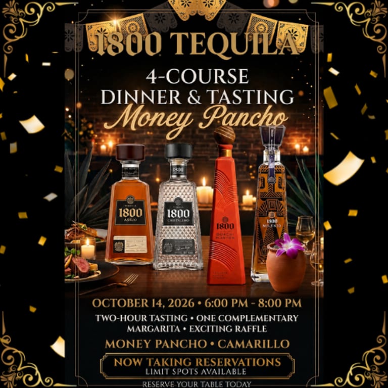 1800 Tequila tasting & Dinner