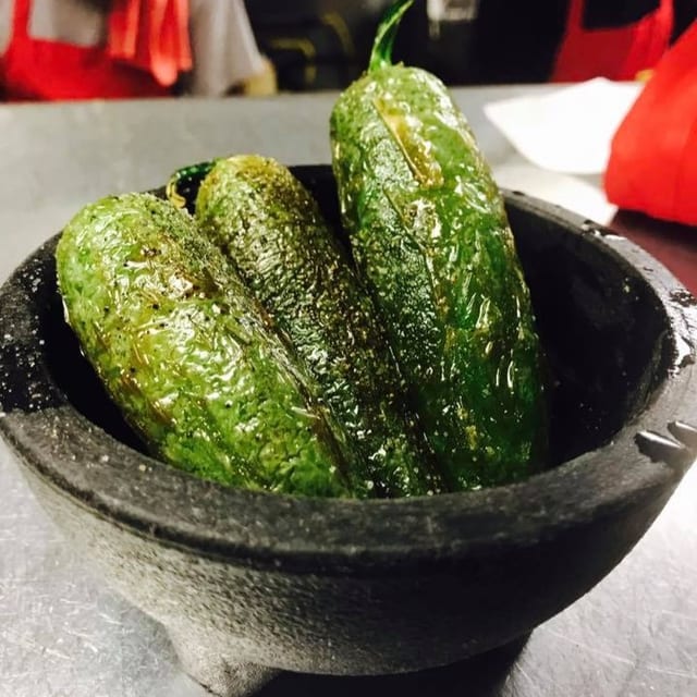 Chiles Toreados.